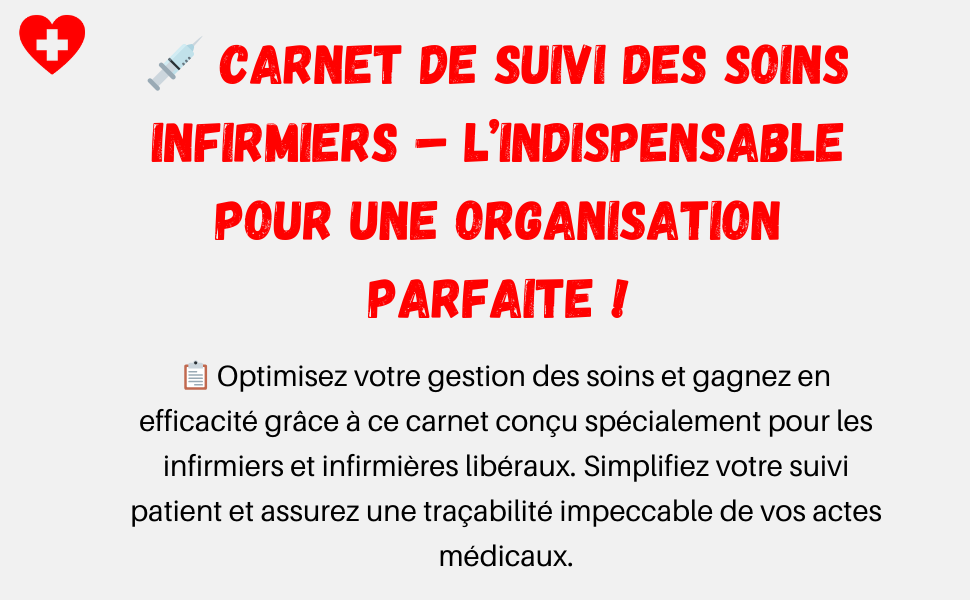 Carnet de soins infirmiers